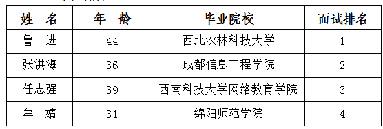 置地總經(jīng)理崗位過(guò)程公示